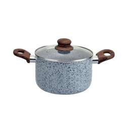 Тенджера Oliver Voltz Siena OV51318J20D, 20X11см, 3.1л, Сив/кафяв