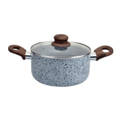 Тенджера Oliver Voltz Siena OV51318J26, 26х11.5см, 6,1л, сив