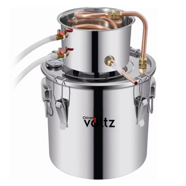 Тенджера казан за дестилация Voltz OV51214A30, 30L, 35X35см