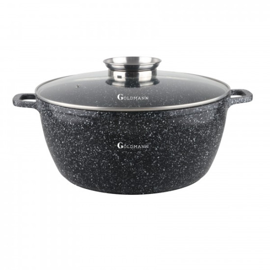 Тенджера Goldmann GM-0328, 28x12.5см.\6.5л