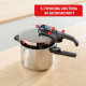 Тенджера под налягане Tefal Secure Trendy P2580701, 6 л