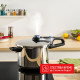 Тенджера под налягане Tefal Secure Trendy P2580701, 6 л