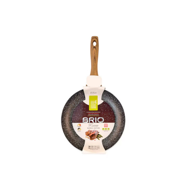 Тиган BRIO Mocca Marble Edition, 24см, Индукция