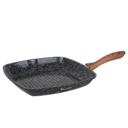 Грил тиган Goldmann GM-0928, 28x4.5см, Индукция, Черен