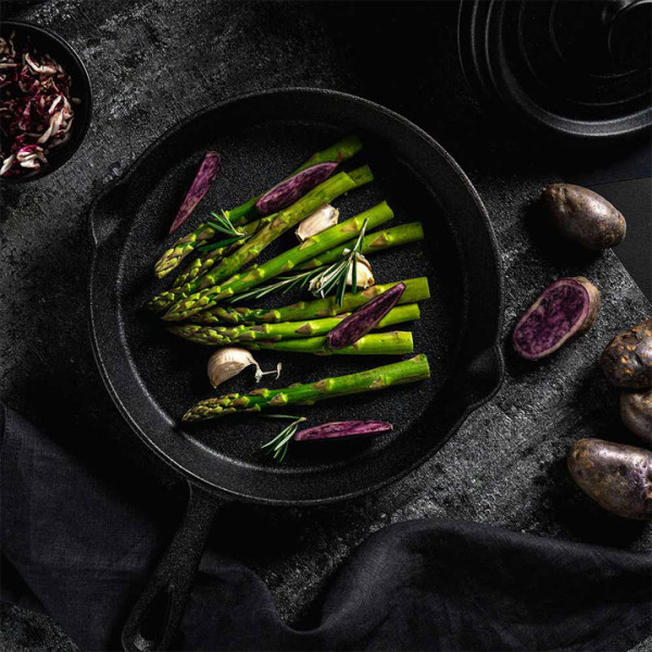 Тиган грил Luigi Ferrero Tika FR-2521CI 25x5cm, чугун