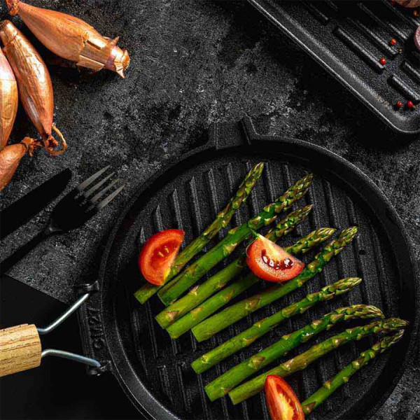 Тиган грил Luigi Ferrero Tika FR-2617CI 26x2 cm, чугун