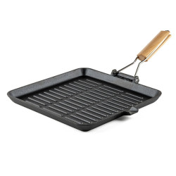 Тиган грил Luigi Ferrero Tika FR-2826CI 28x28cm, чугун