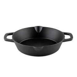 Тиган с ръкохватки Luigi Ferrero Tika FR-3527, 35x27x6.4 cm, 2.6 L чугун