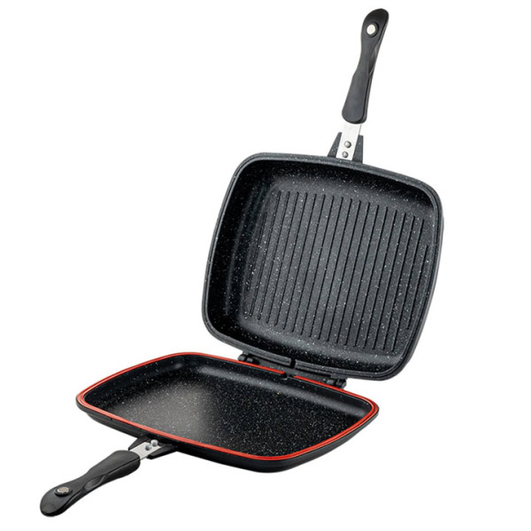 Тиган грил, двоен Muhler Hanna MR-3207M, 32x25cm