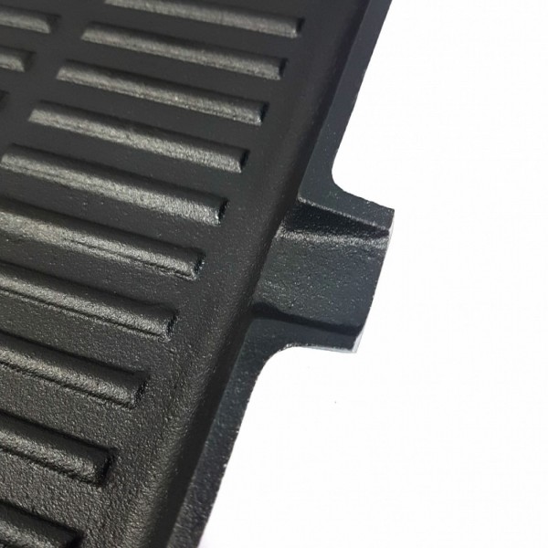 Чугунен грил тиган с дървена, махаща се дръжка Rosberg