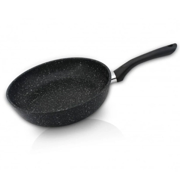 Дълбок тиган Sapir SP-1319VM26D, 26 см, мраморно покритие, индукция, черен