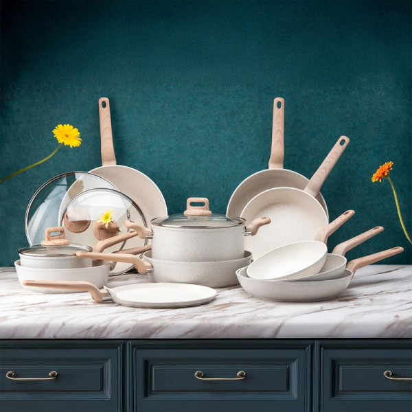 Тиган Voltz Nice OV54419E24, 24x4.8см, Индукция, Кремав меланж