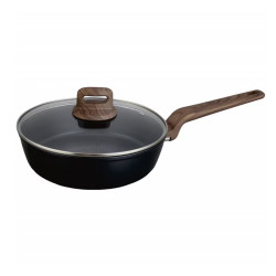 Дълбок тиган с капак Oliver Voltz Paris OV54419F24CD, 24x6.3см, Индукция