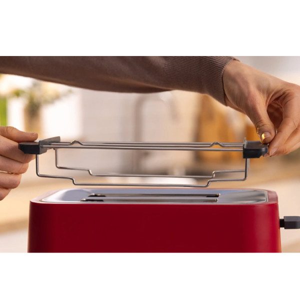 Тостер BOSCH TAT4M224, 950W, Червен