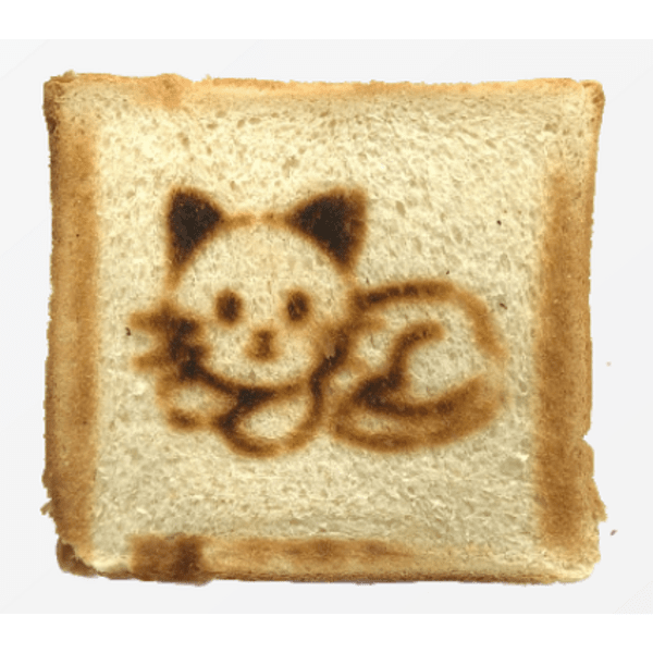 Тостер ELITE TDL-1107/СТ-1818R, 4 дизайна на изпичане, Бял