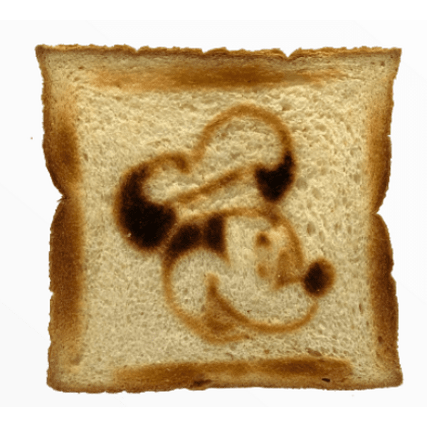 Тостер ELITE TDL-1107/СТ-1818R, 4 дизайна на изпичане, Бял