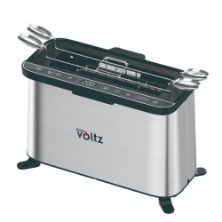 Уред за готвене мултиф 4 в 1 Voltz OV51015R, 1700W, 240x225 мм, Инокс/Черен