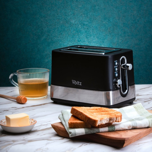 Тостер за хляб Oliver Voltz OV51440I, Черен/инокс