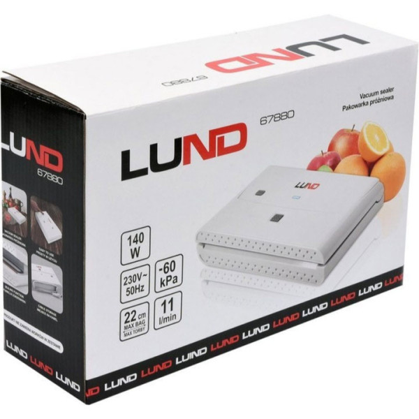 Уред за вакуумиране на храна LUND 140W
