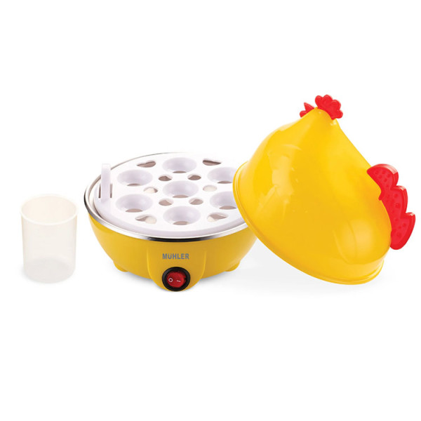 Уред за варене на яйца Muhler ME-277, 350W. 7яйца, жълта