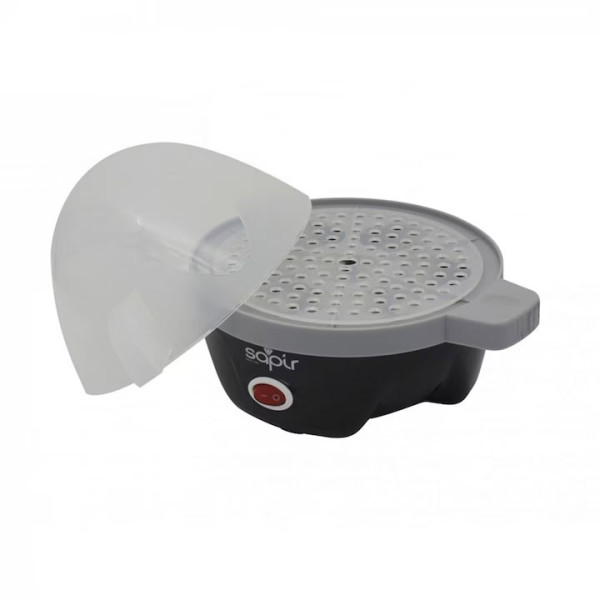 Яйцеварка SAPIR SP 1982 A, 350W, Вместимост 7 яйца, Черен