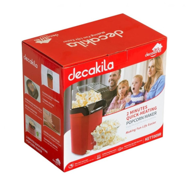 Машина за пуканки DECAKILA, 1200W