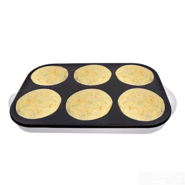 Уред за палачинки Elite CRM-6, ,6х11.5 см, Бял