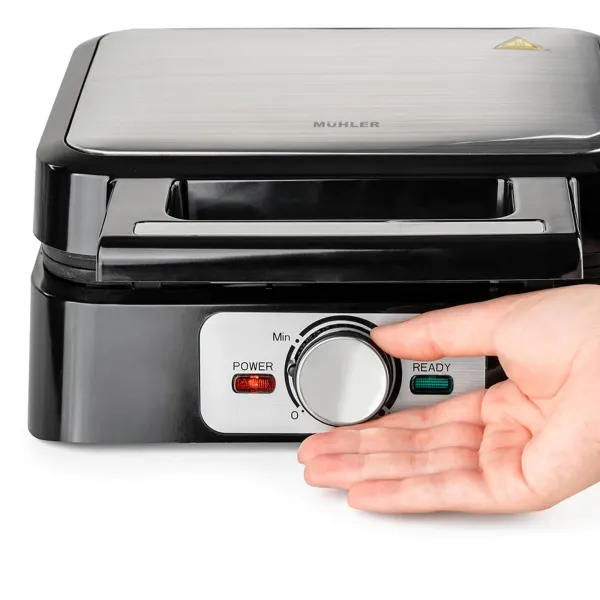Уред за гофрети белгийска вафла Muhler MHT1666WXL, 23 х 16, 5 см