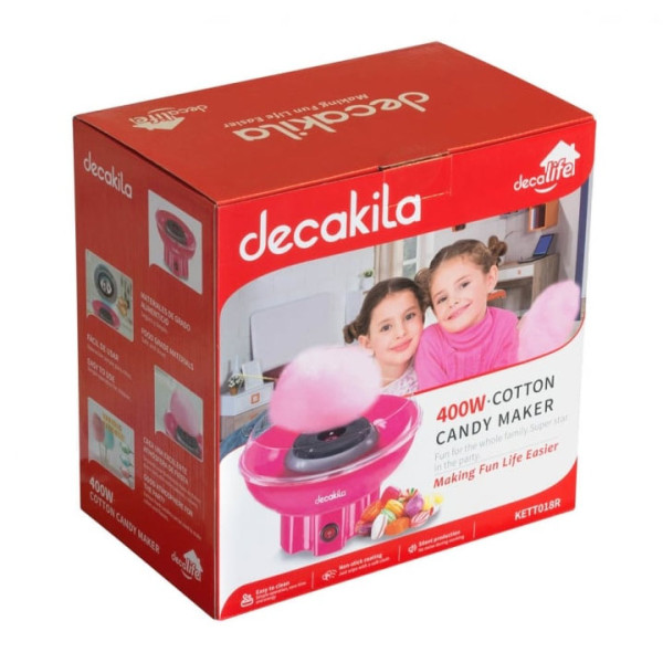 Машина за захарен памук DECAKILA, 400W