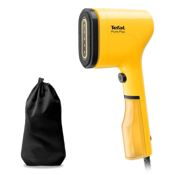 Уред за гладене с пара Tefal Pure Pop DT2026E1, 1300W жълт