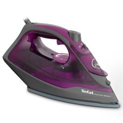 Парна ютия TEFAL Express Steam FV2847E0, 2400W, сиво/лилава