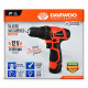 Акумулаторен винтоверт DAEWOO DALD1210, 18 Nm