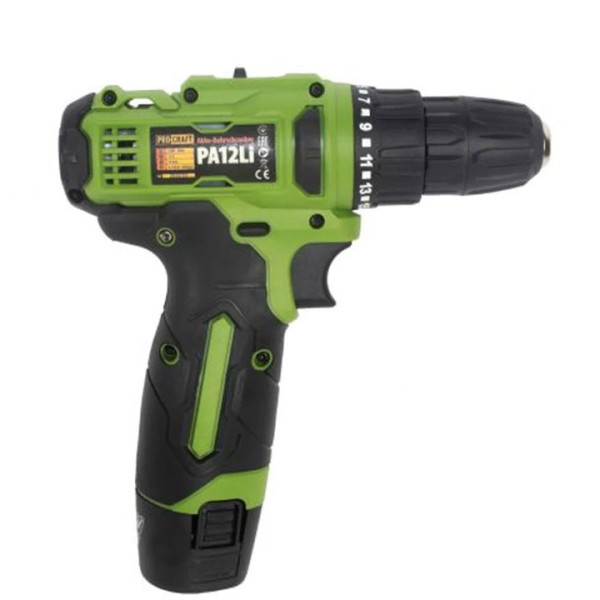 Акумулаторен винтоверт PROCRAFT PA12Li COMPACT с 2батерии 