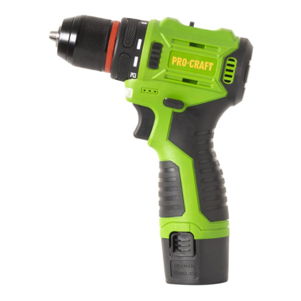 Акумулаторен безчетков винтоверт PROCRAFT PA12Pro-1b, с батерия и зарядно