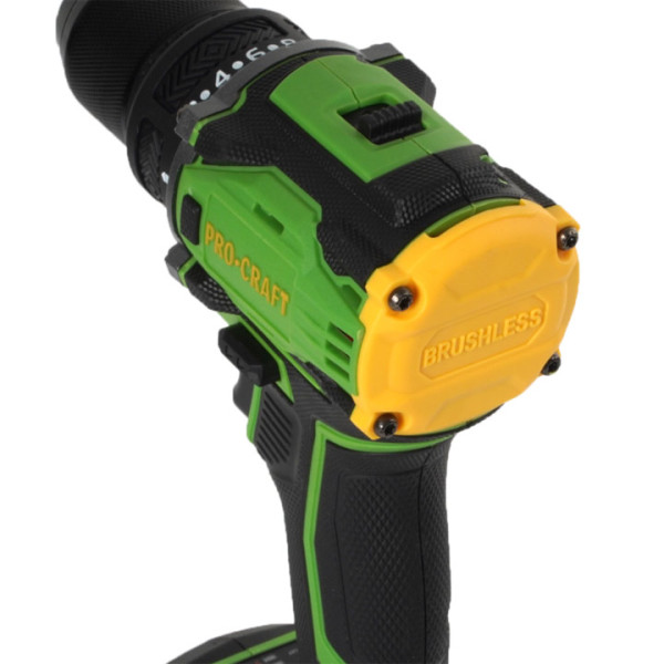 Акумулаторен безчетков винтоверт PROCRAFT PA18Pro, 20V с батерия и зарядно в куфар