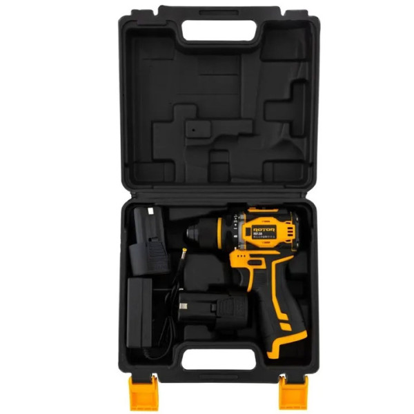 Акумулаторен винтоверт Rotor RD1.5A, 18V, 2x1.5Ah, безчетков мотор