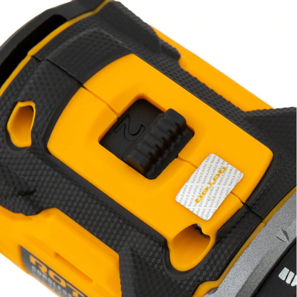 Акумулаторен безчетков винтоверт ROTOR RD2A 21V, две батерии 21V/2Ah, 2200 об/мин