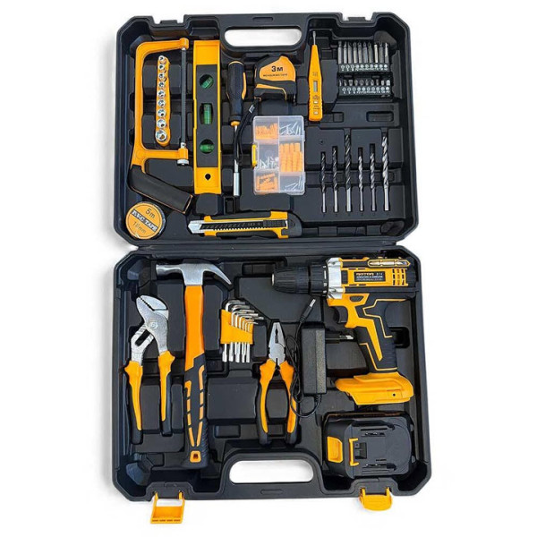 Акумулаторен винтоверт ROTOR RSET-AP21 57 аксесоара, 1.5Ah, 10 мм, 18 степени