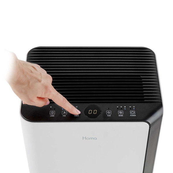 Влагоуловител Homa HDH-20T33, 20L/24h, бял