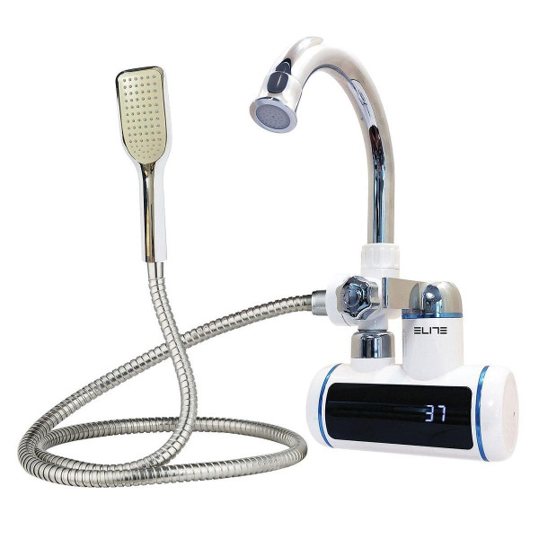 Нагревател за вода с душ Elite EHSD-2559, Дисплей за градуси