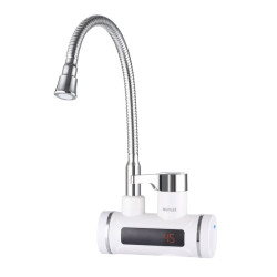 Водонагревател MUHLER MH-7933WDF, LED, гъвкав струйник, стена