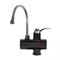 Нагревател за вода Rosberg R57100BFW, за плот с гъвкав чучу, Черен