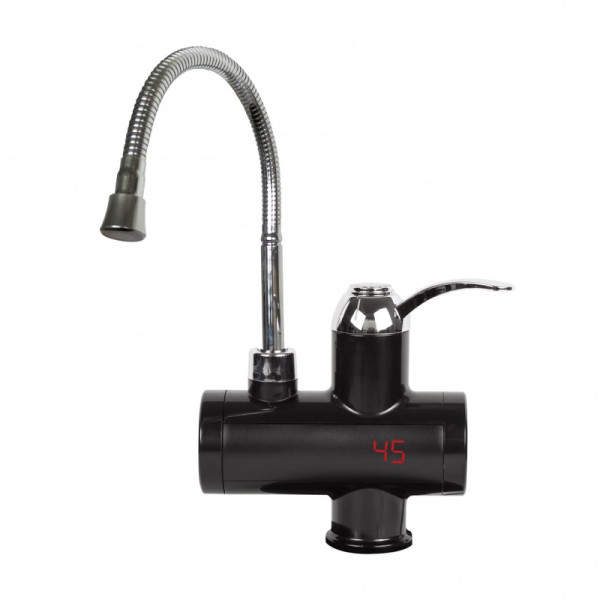 Нагревател за вода Rosberg R57100BFW, за плот с гъвкав чучу, Черен