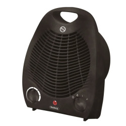 Вентилаторна печка Rosberg R51970G, 2000W, До 15 м², Черна
