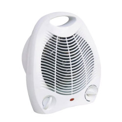 Вентилаторна печка Rosberg R51970G, 2000W, До 15м², Бяла