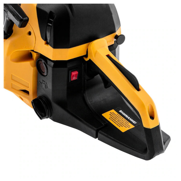 Верижен бензинов трион DENZEL DS-4516,45см3 .1,7кW, шина 16'', 64 зъба