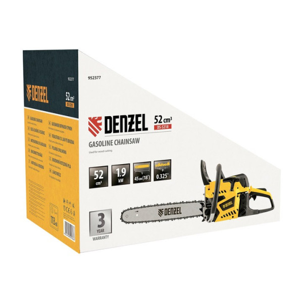 Верижен бензинов трион Denzel DS-5218