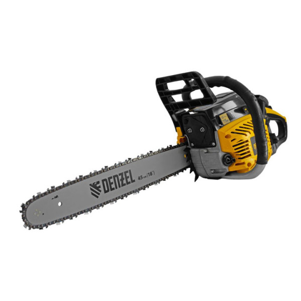 Бензинов трион Denzel DSX-5218, 51.5 см³, шина 45см,72зъба