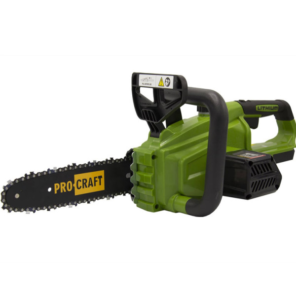 Безчетков акумулаторен верижен трион PROCRAFT 10'' PKA36 