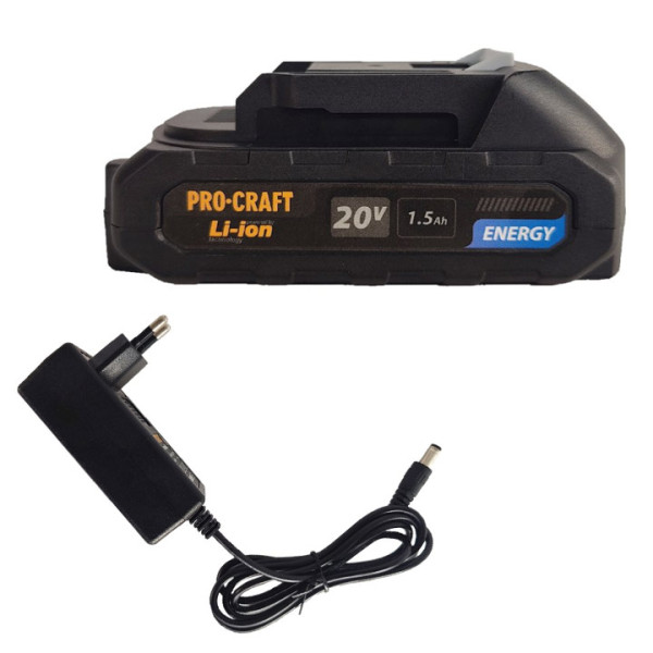 Акумулаторен безчетков верижен трион Procraft PKA44, 20V Li-Ion